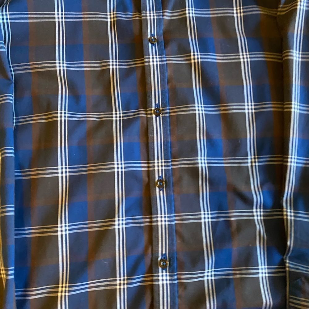 💼Men’s Button Down, Venti Edition, Large Check, Like New - Picture 2 of 5